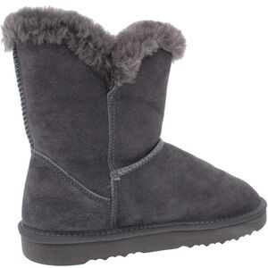 Women's Gray Suede Boots